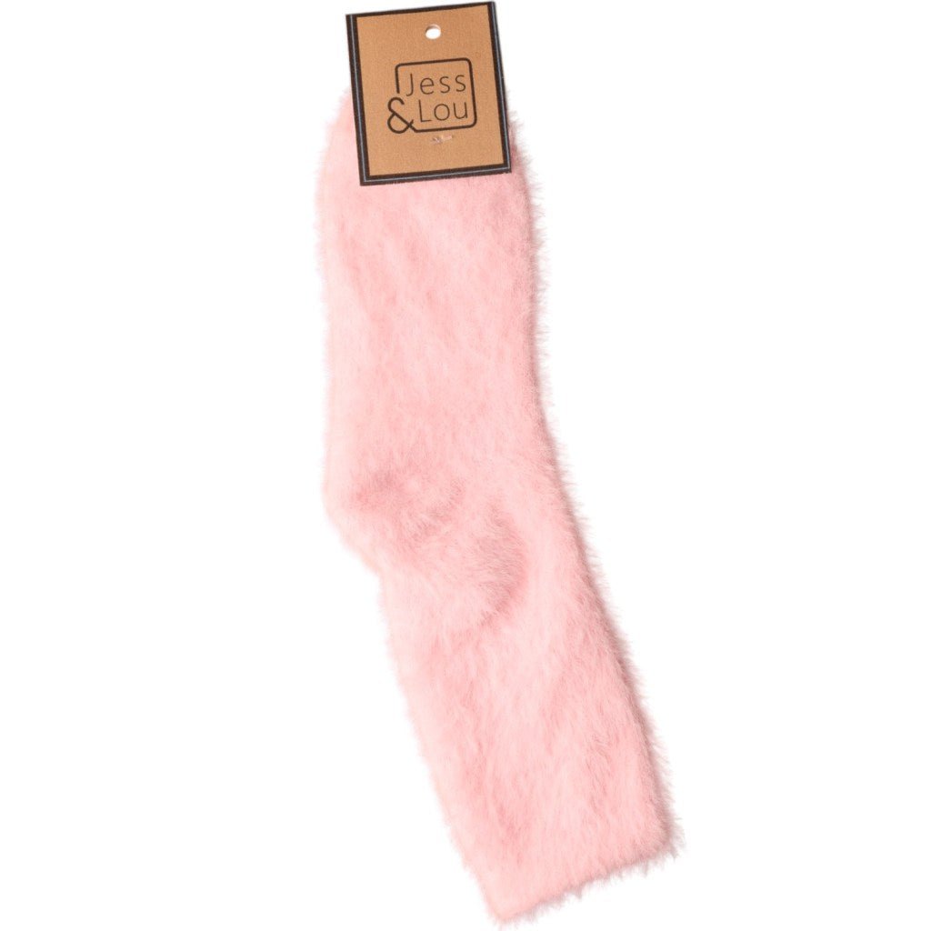 Jess & Lou Fluffy Socks - Simply Rye
