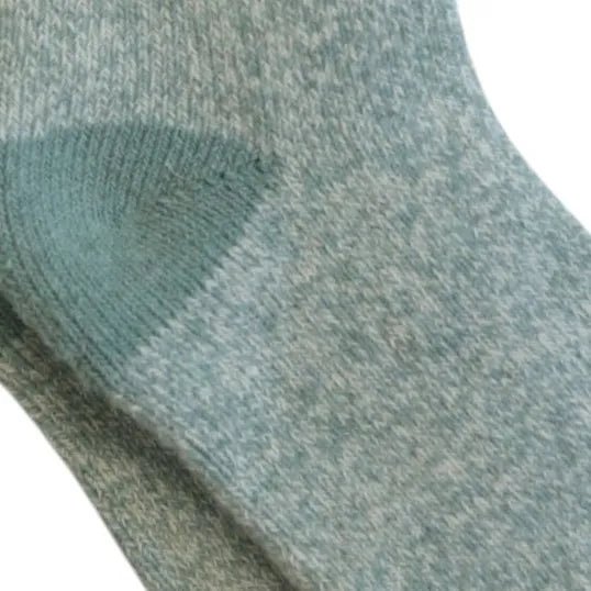 Jess & Lou Ribbed Socks - Sage Green Marl - Simply Rye