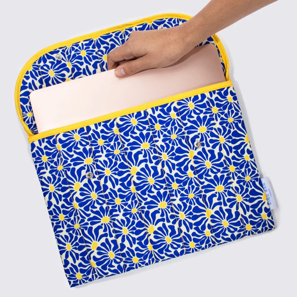 Laptop Sleeve - Abstract Flowers 13" - Simply Rye