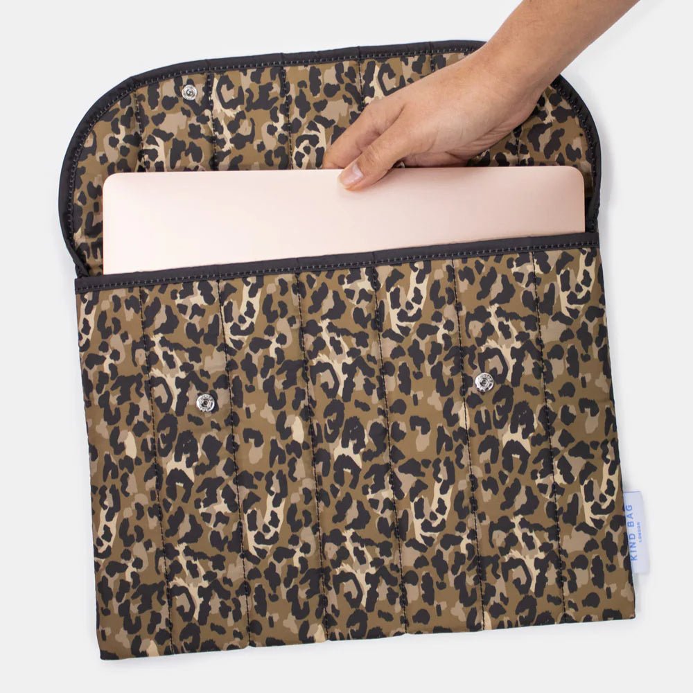 Laptop Sleeve - Leopard 13" - Simply Rye