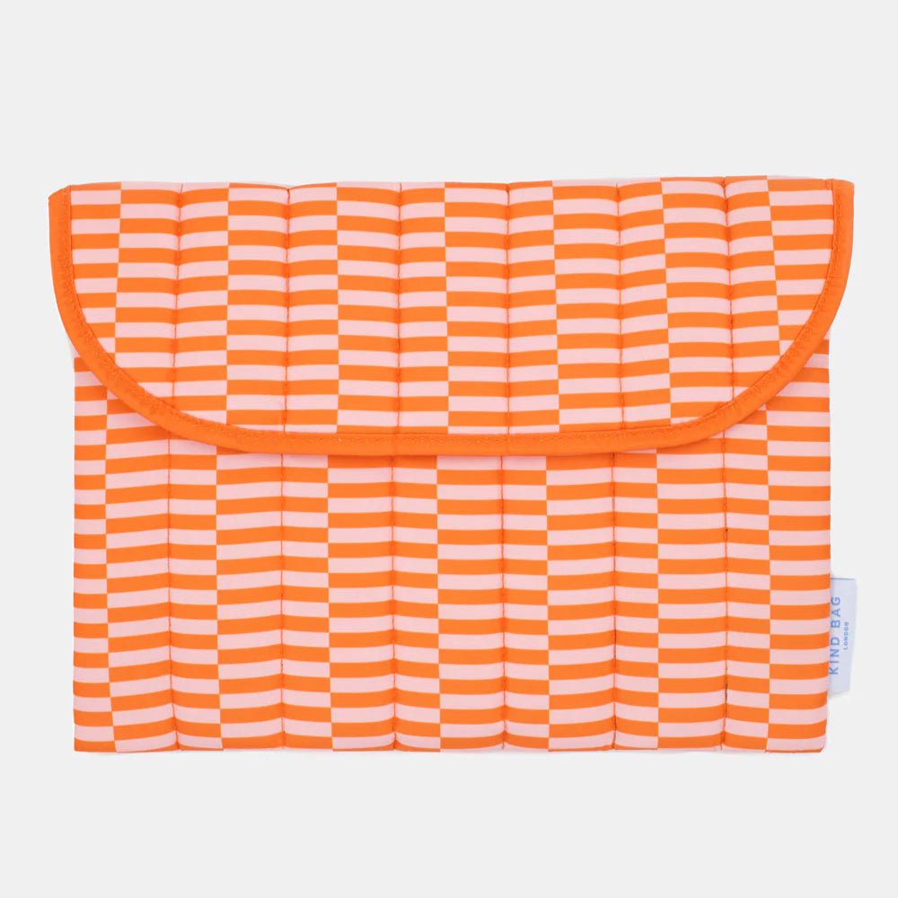 Laptop Sleeve - Pink and Orange Blocks 13" - Simply Rye