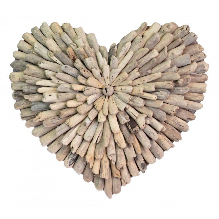 Large Driftwood Heart - Simply Rye