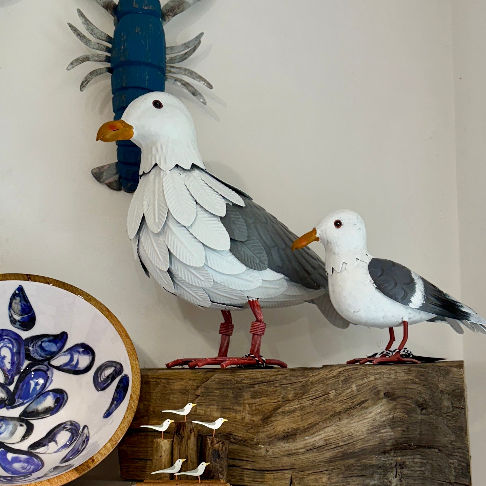 Large Sammy the Seagull Decoration - Simply Rye