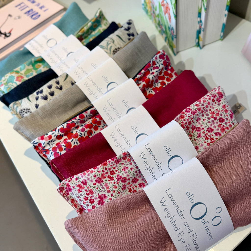 Lavender and Flaxseed Weighted Eye Pillow - Simply Rye