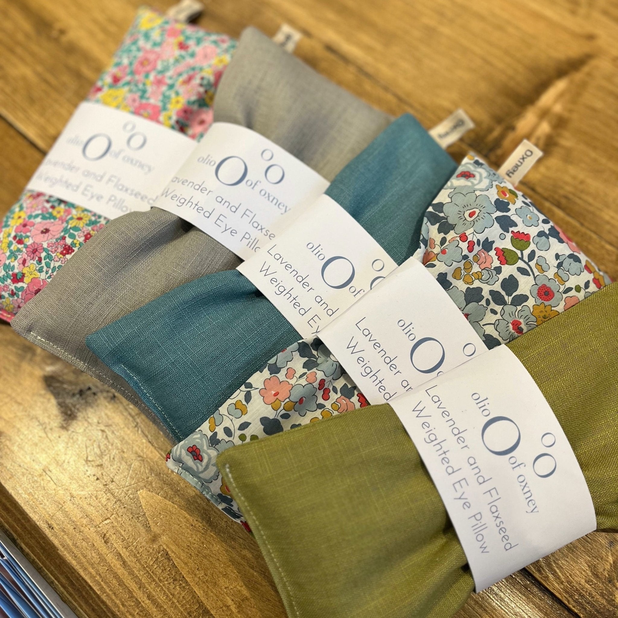Lavender and Flaxseed Weighted Eye Pillow - Simply Rye