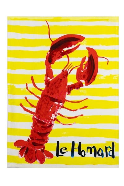 Le Homard Tea Towel - Simply Rye