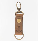 Leather Anchor Keyring - Simply Rye