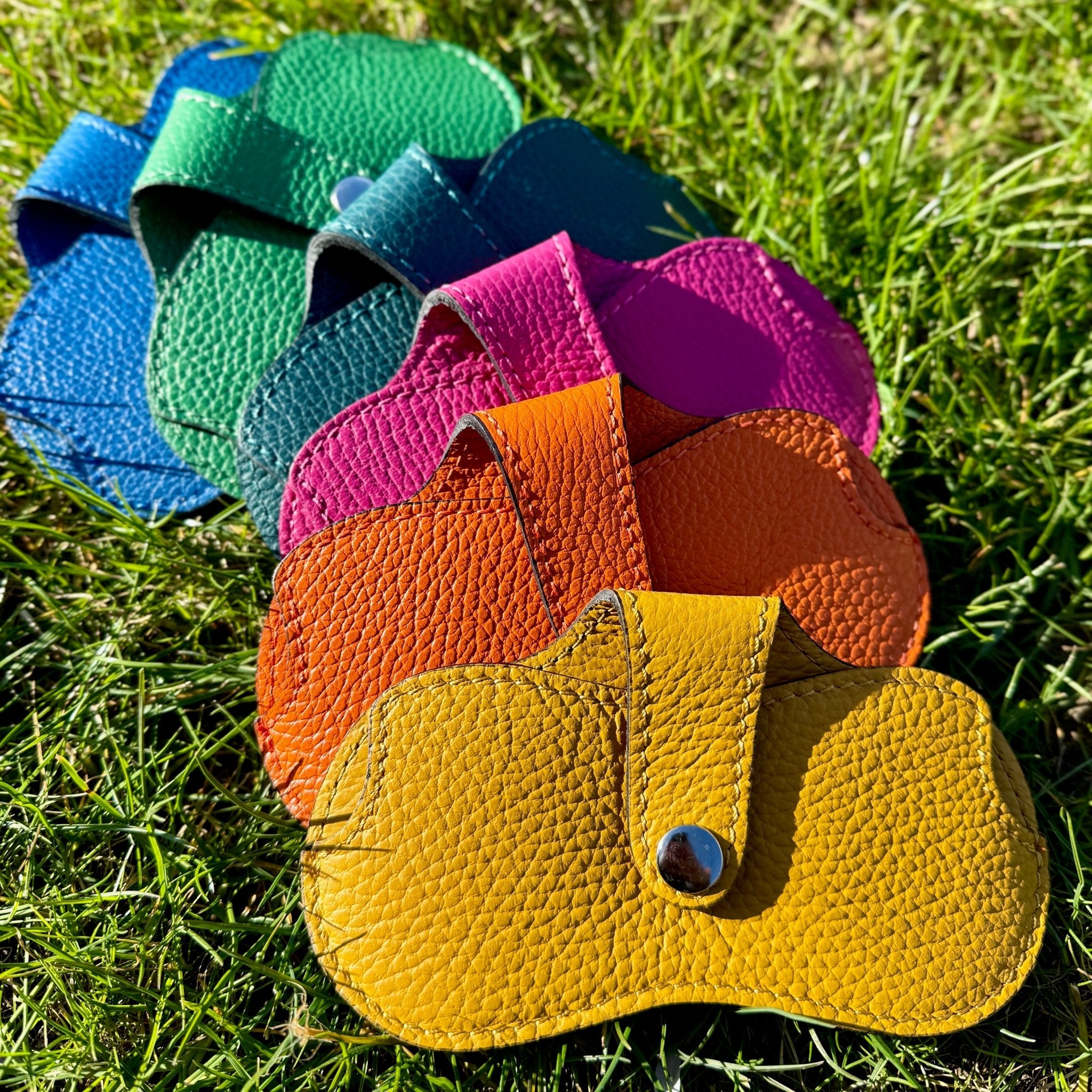 Leather Glasses Case - Various Colours - Simply Rye