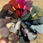 Leather Glasses Case - Various Colours - Simply Rye