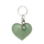 Leather Heart Keyring - Simply Rye