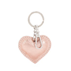 Leather Heart Keyring - Simply Rye