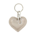 Leather Heart Keyring - Simply Rye