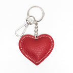 Leather Heart Keyring - Simply Rye