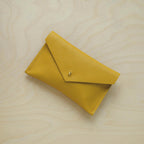 Leather Passport Holder - Mustard - Simply Rye