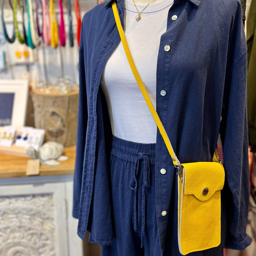 Leather Phone Crossbody Bag - Simply Rye