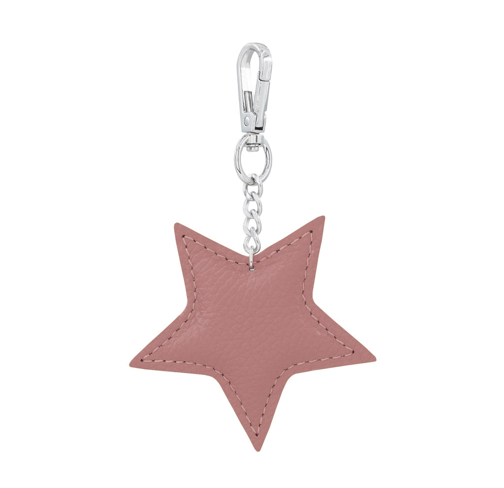 Leather Star Keyring - Simply Rye