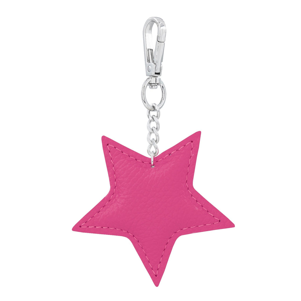 Leather Star Keyring - Simply Rye