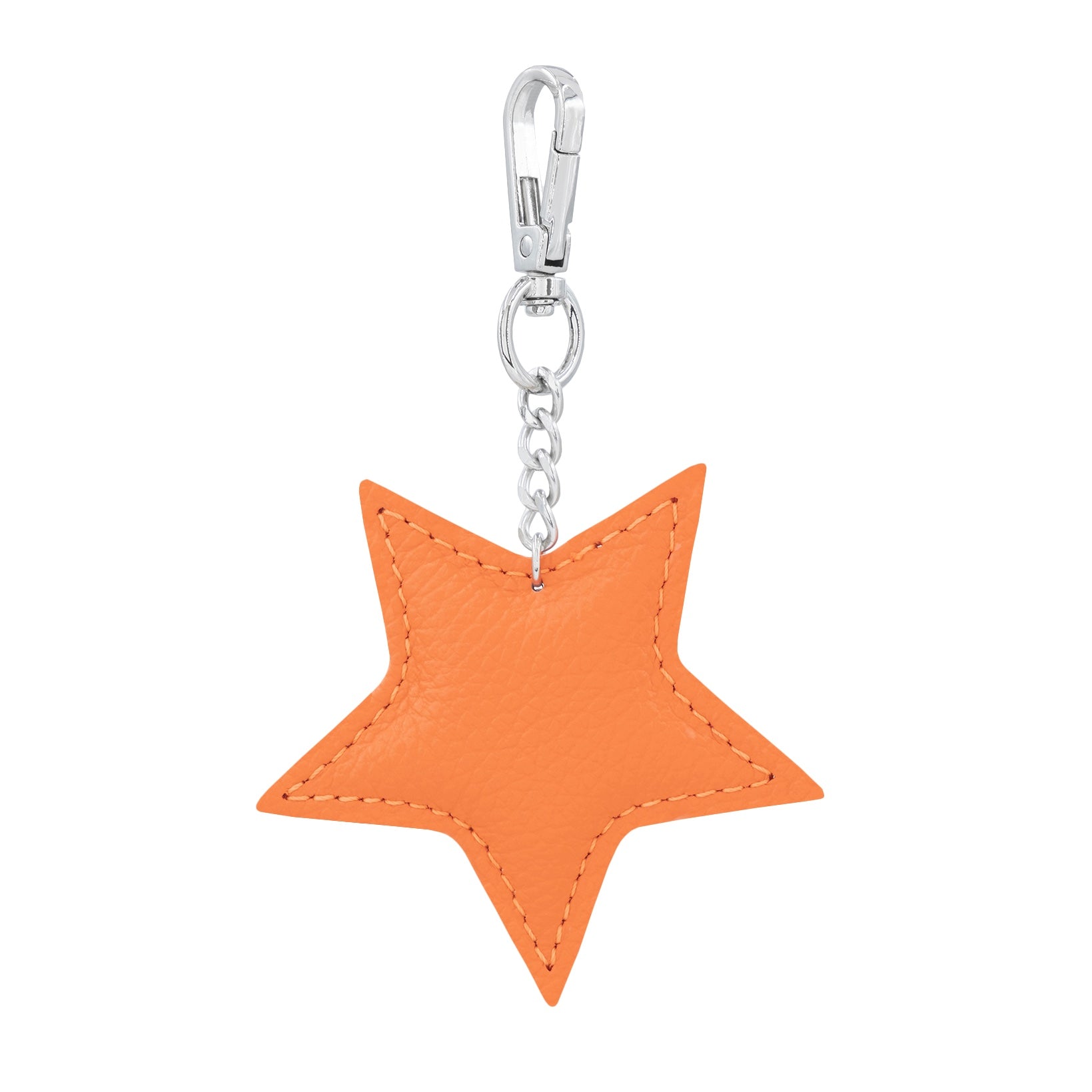 Leather Star Keyring - Simply Rye