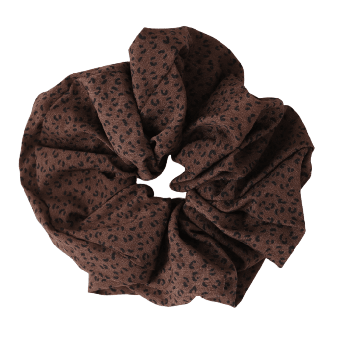 Leopard Print Scrunchie - Simply Rye