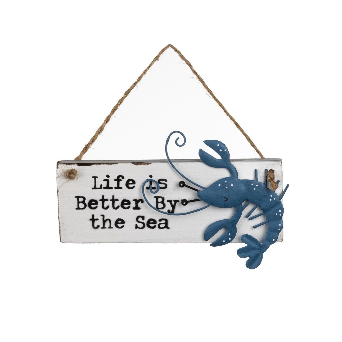 'Life Is Better By The Sea' Sign - Simply Rye