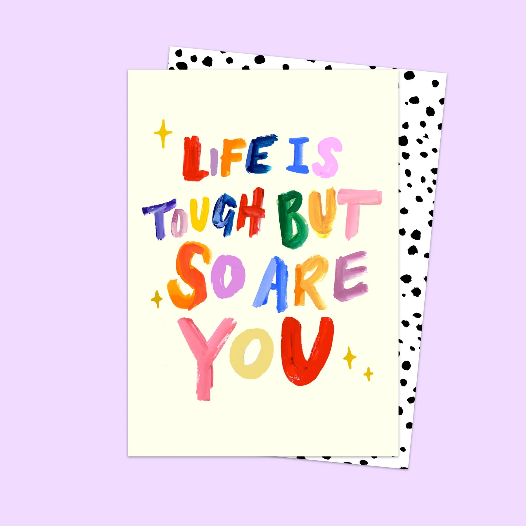 ‘Life Is Tough’ Card - Simply Rye