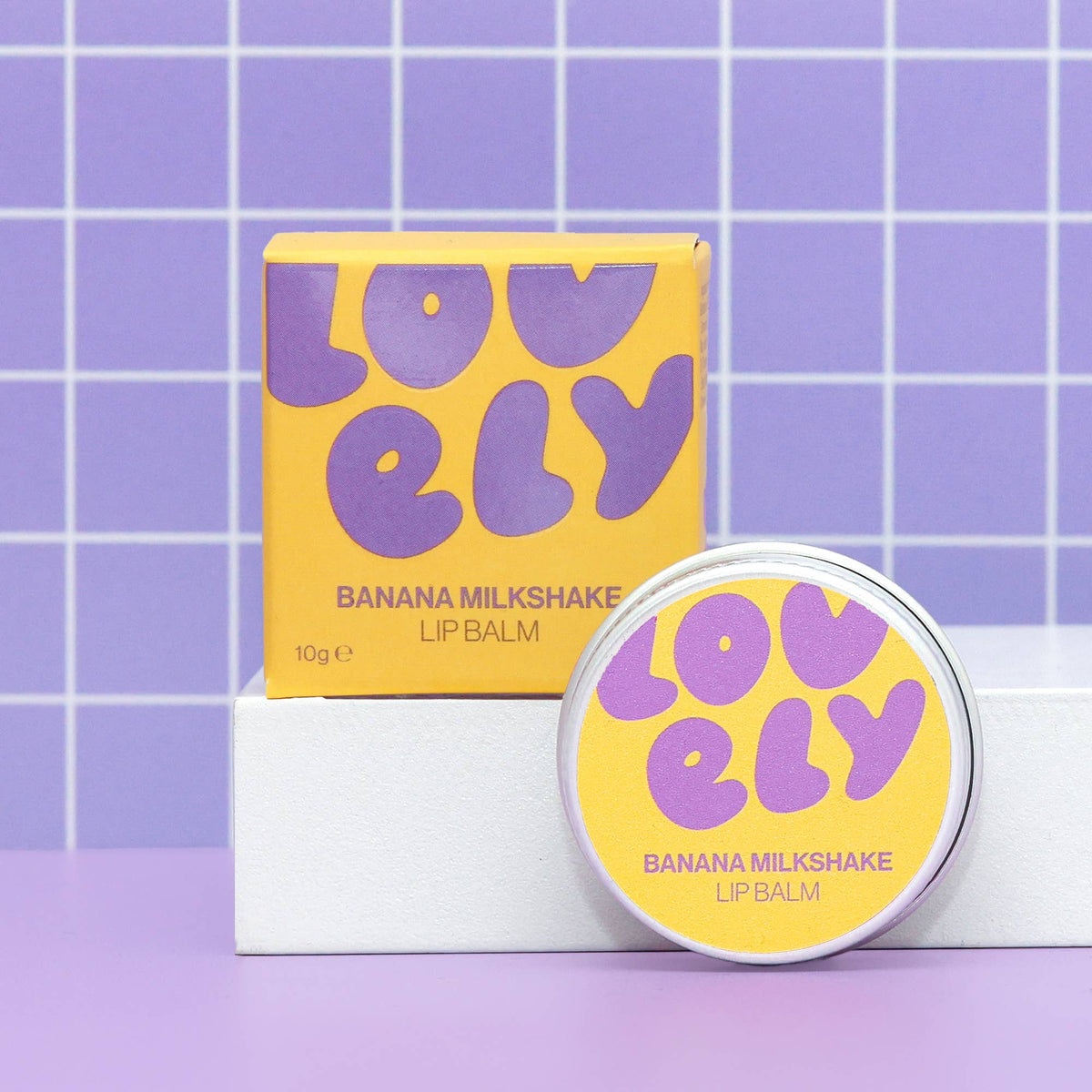Lovely Lip Balm - Banana Milkshake
