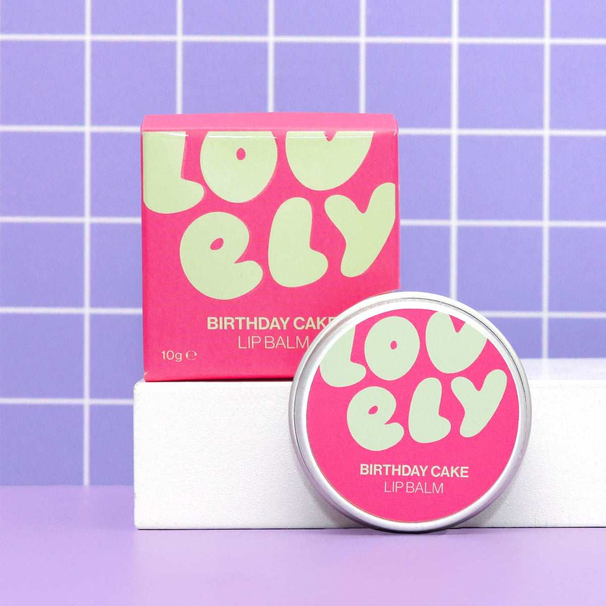 Lovely Lip Balm - Birthday Cake