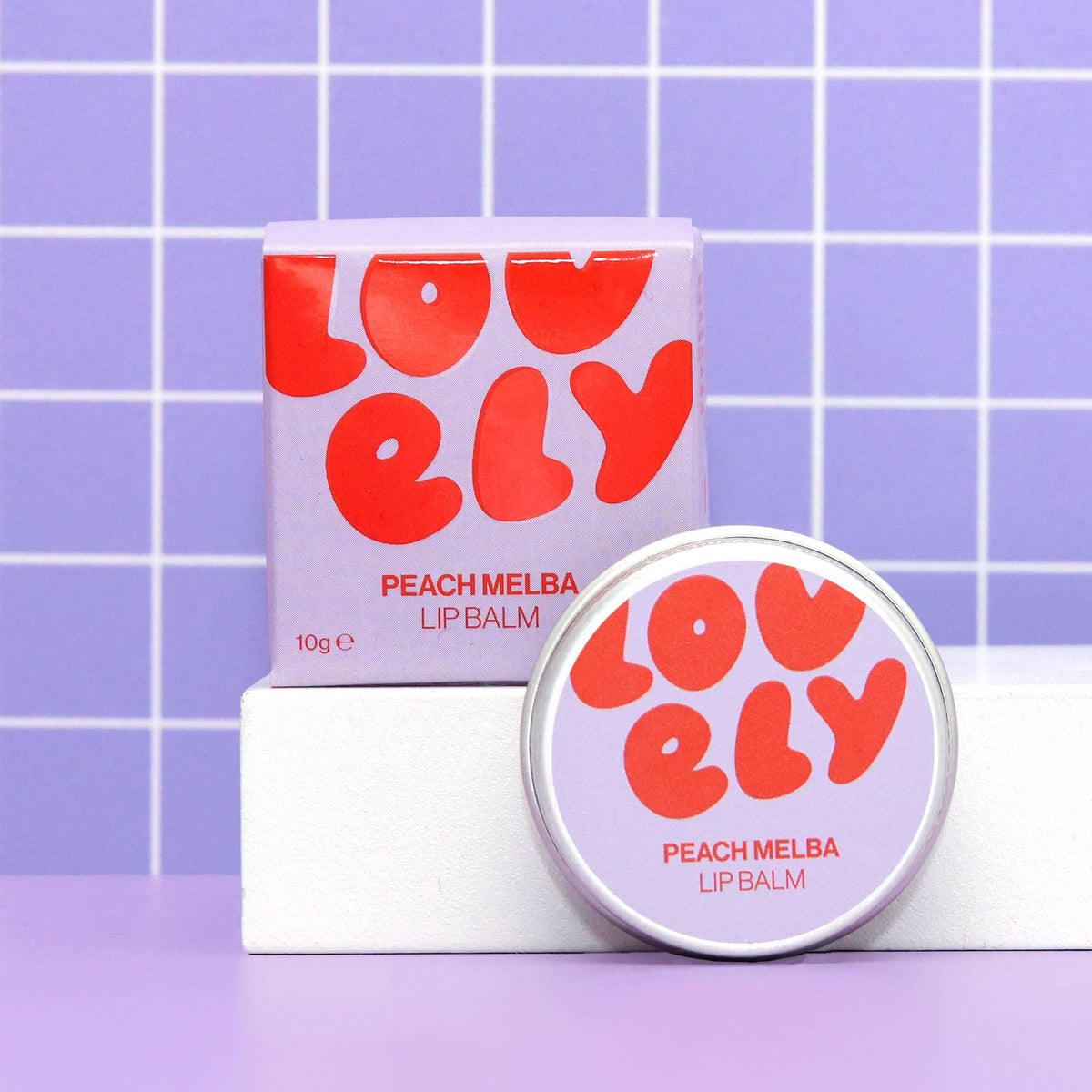 Lovely Lip Balm - Peach Melba