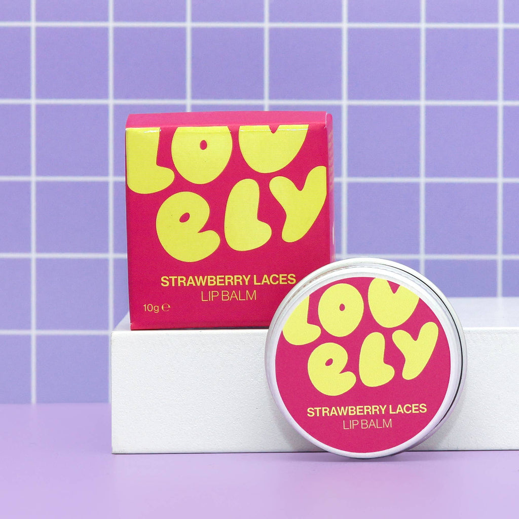 Lovely Lip Balm - Strawberry Laces