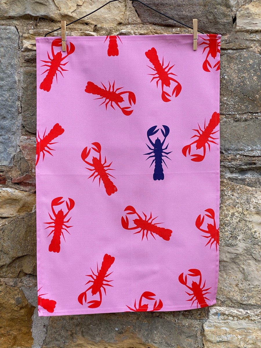 Lobster Tea Towel - Simply Rye