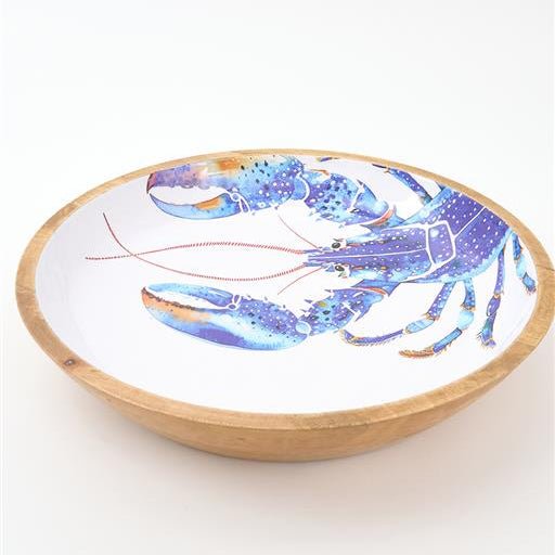 Lobster Wooden Bowl - Large - Simply Rye