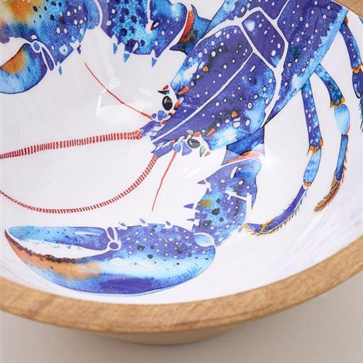 Lobster Wooden Bowl - Medium - Simply Rye