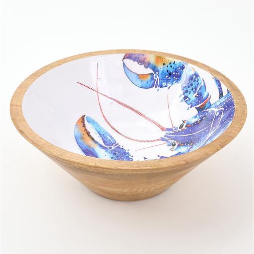 Lobster Wooden Bowl - Medium - Simply Rye