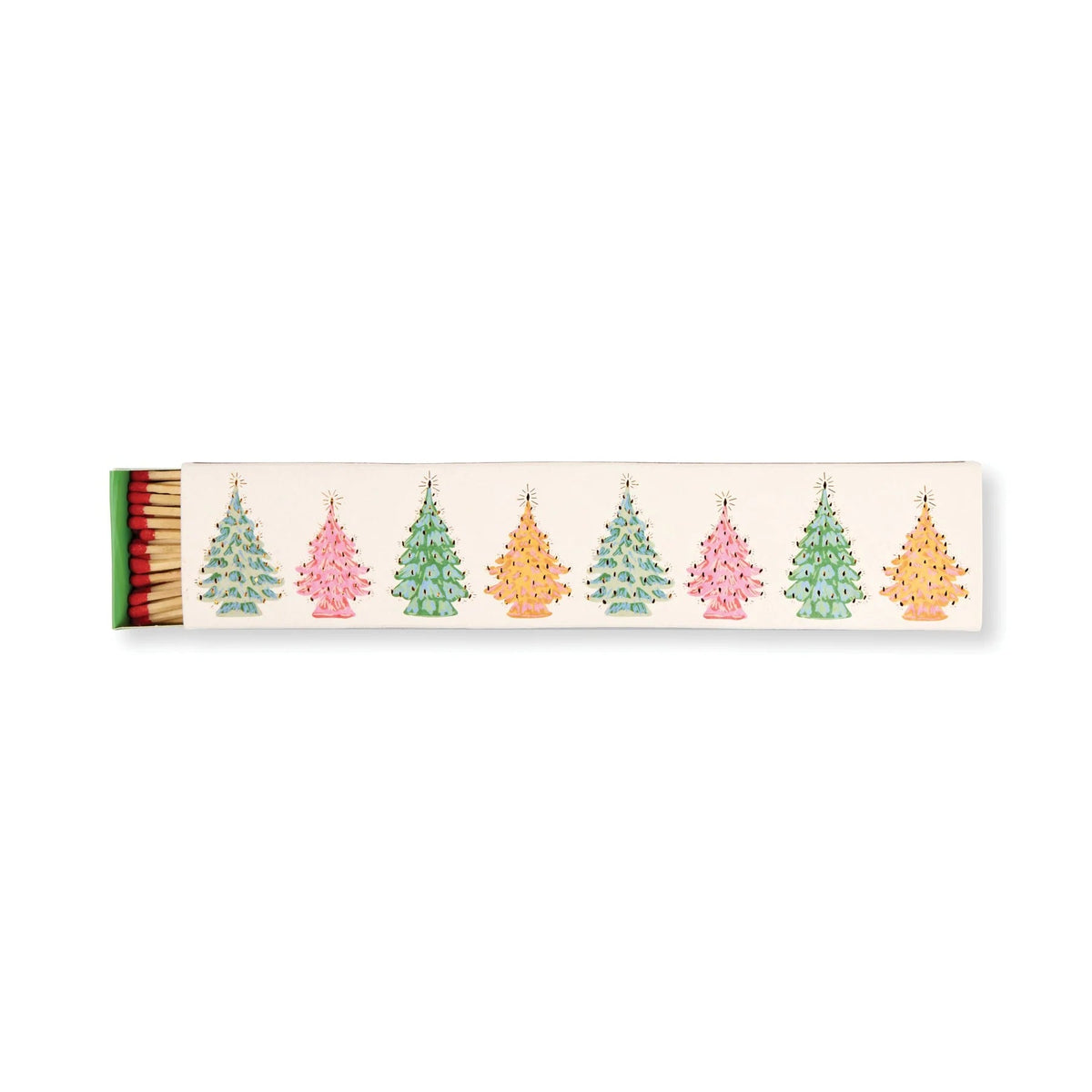 Long Boxed Matches - Christmas Trees - Simply Rye