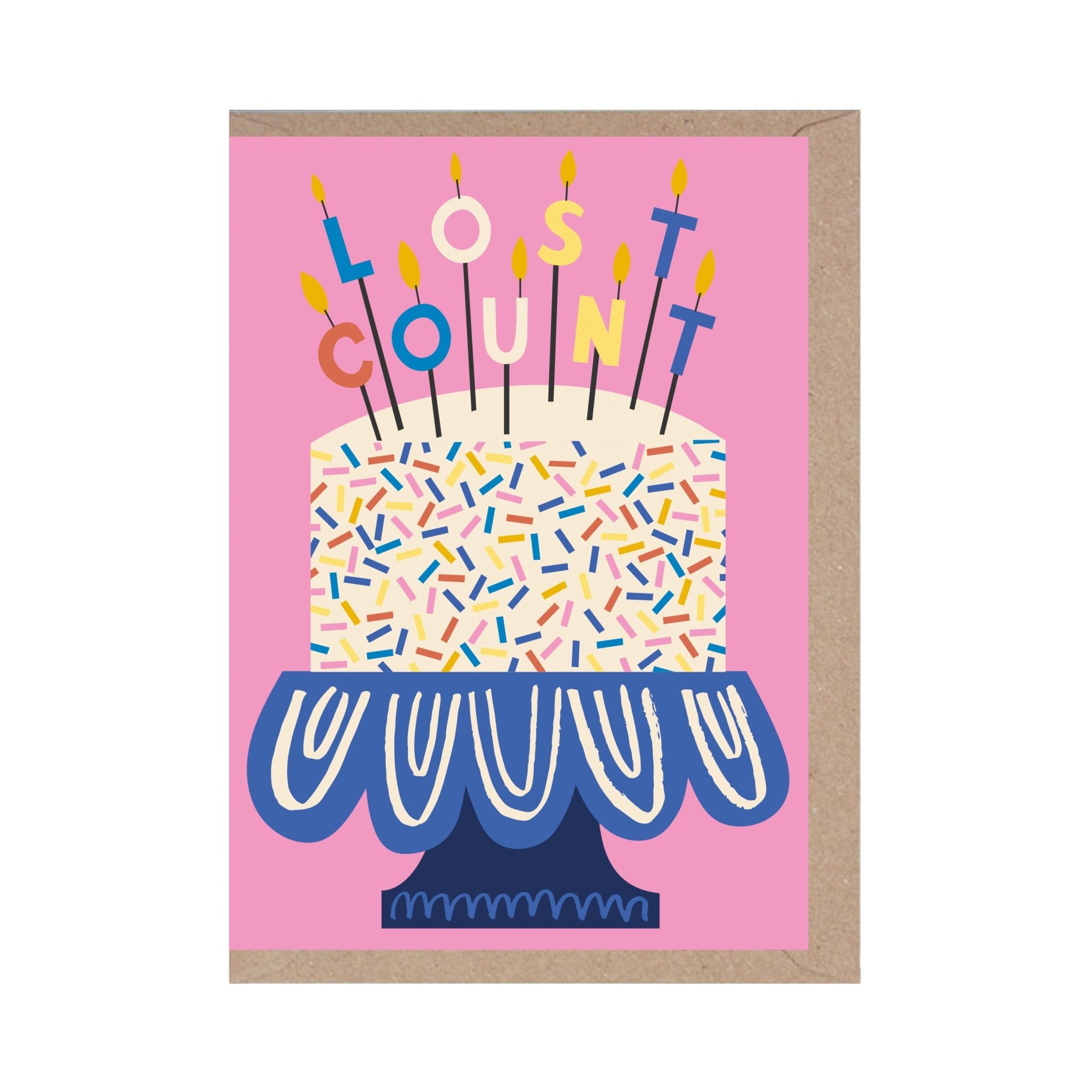 ‘Lost Count’ Card - Simply Rye