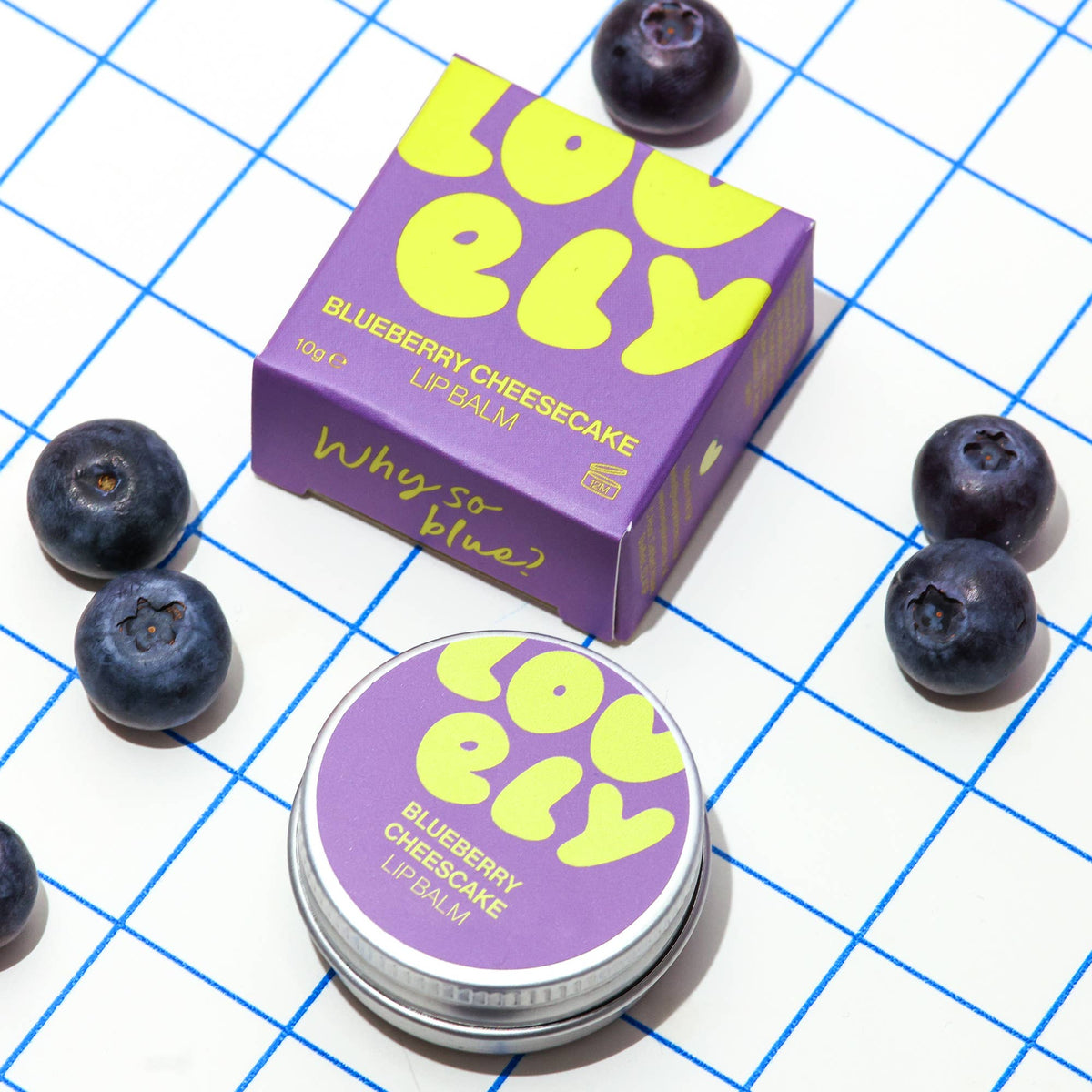 Lovely Lip Balm - Blueberry Cheesecake - Simply Rye