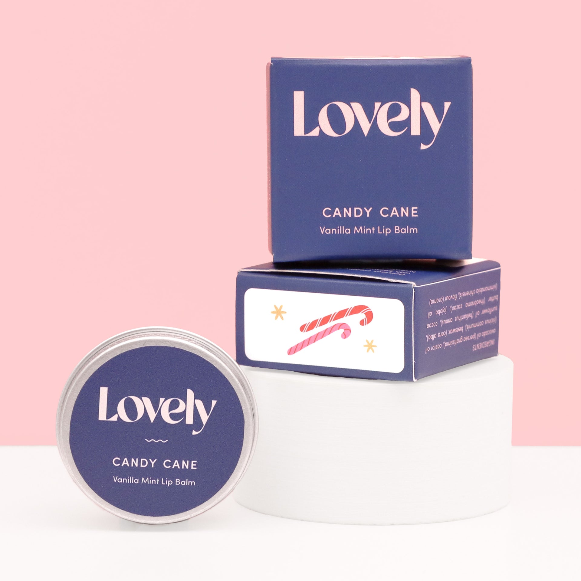 Lovely Lip Balm - Candy Cane - Simply Rye