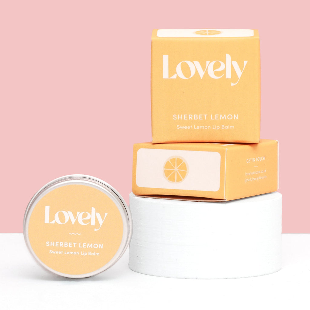 Lovely Lip Balm - Sherbet Lemon - Simply Rye