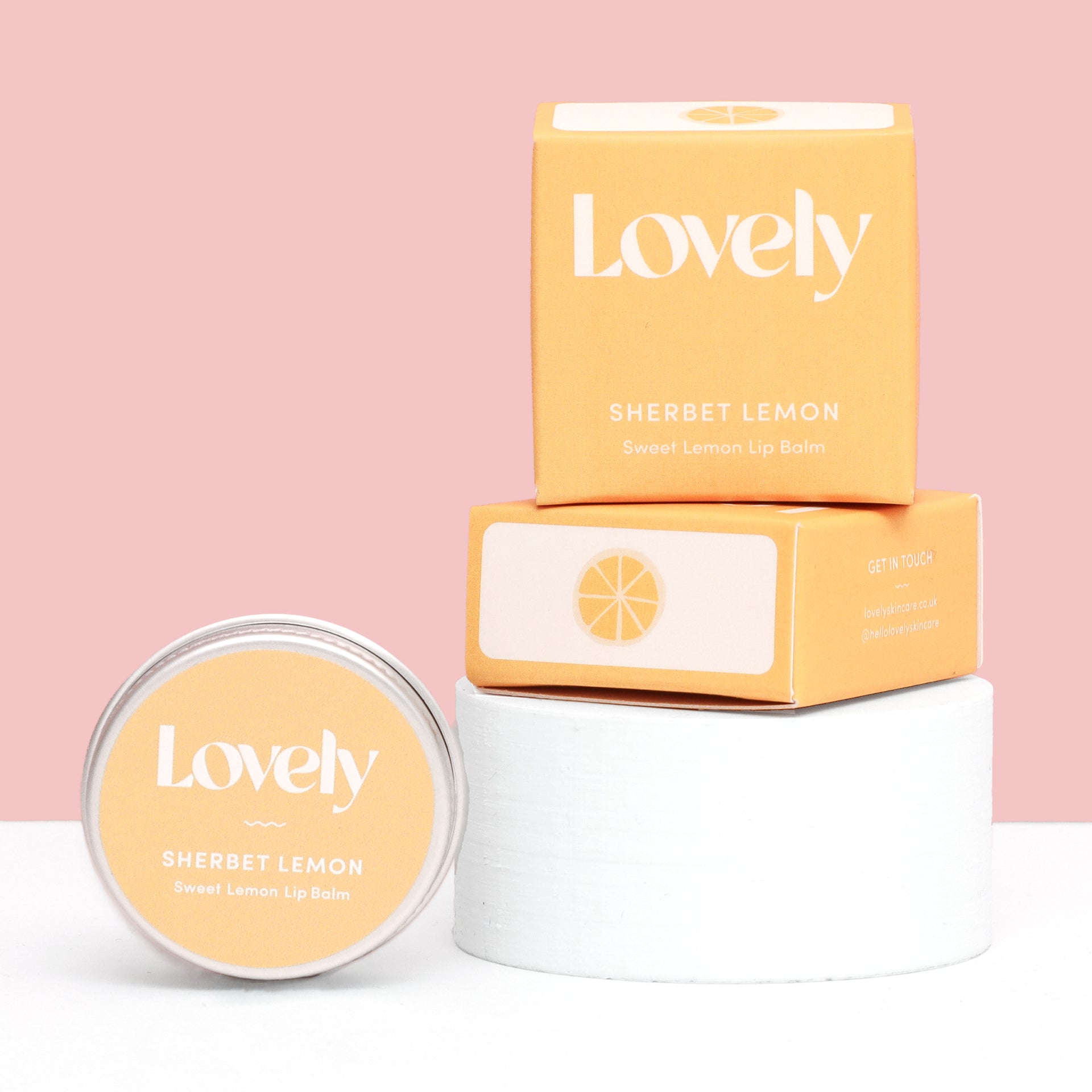 Lovely Lip Balm - Sherbet Lemon - Simply Rye