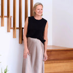 Lurex Cashmere Like Vest - Simply Rye