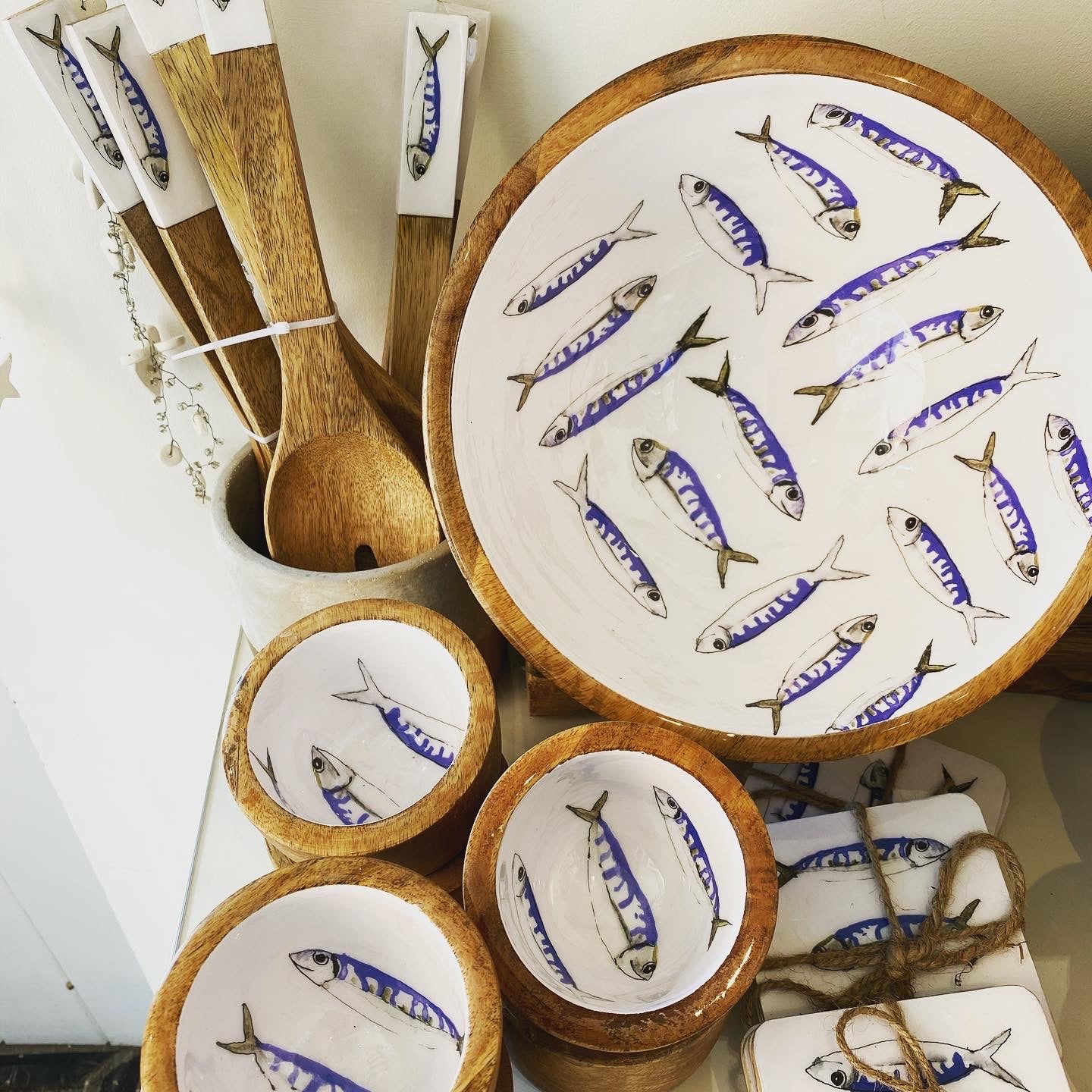 Mackerel Salad Bowl - 25cm - Simply Rye