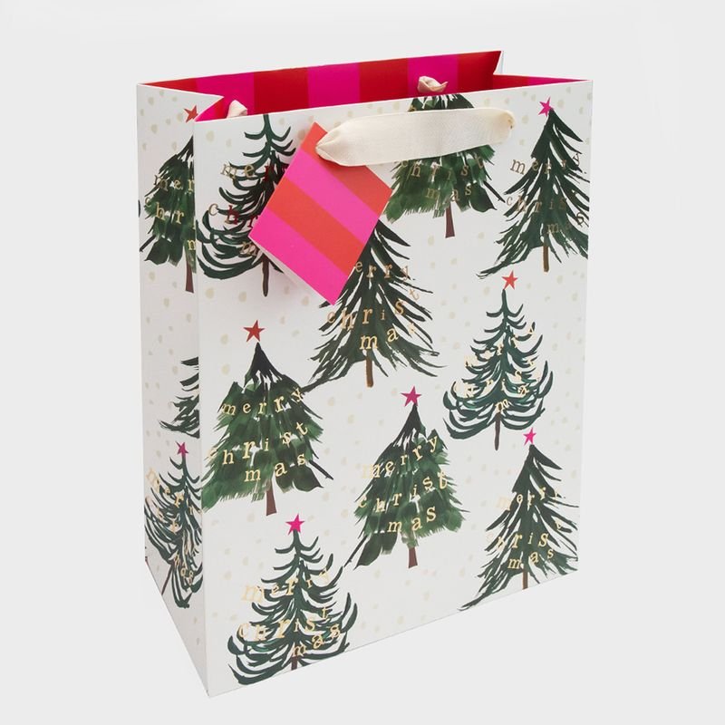 Merry Christmas Tree Large Gift Bag - Simply Rye