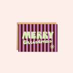 'Merry Stripes' Christmas Card - Simply Rye