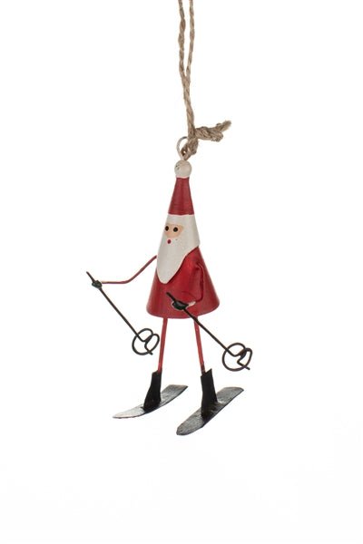Mini Skiing Santa - Simply Rye