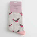 Miss Sparrow Blackbirds Socks - Simply Rye
