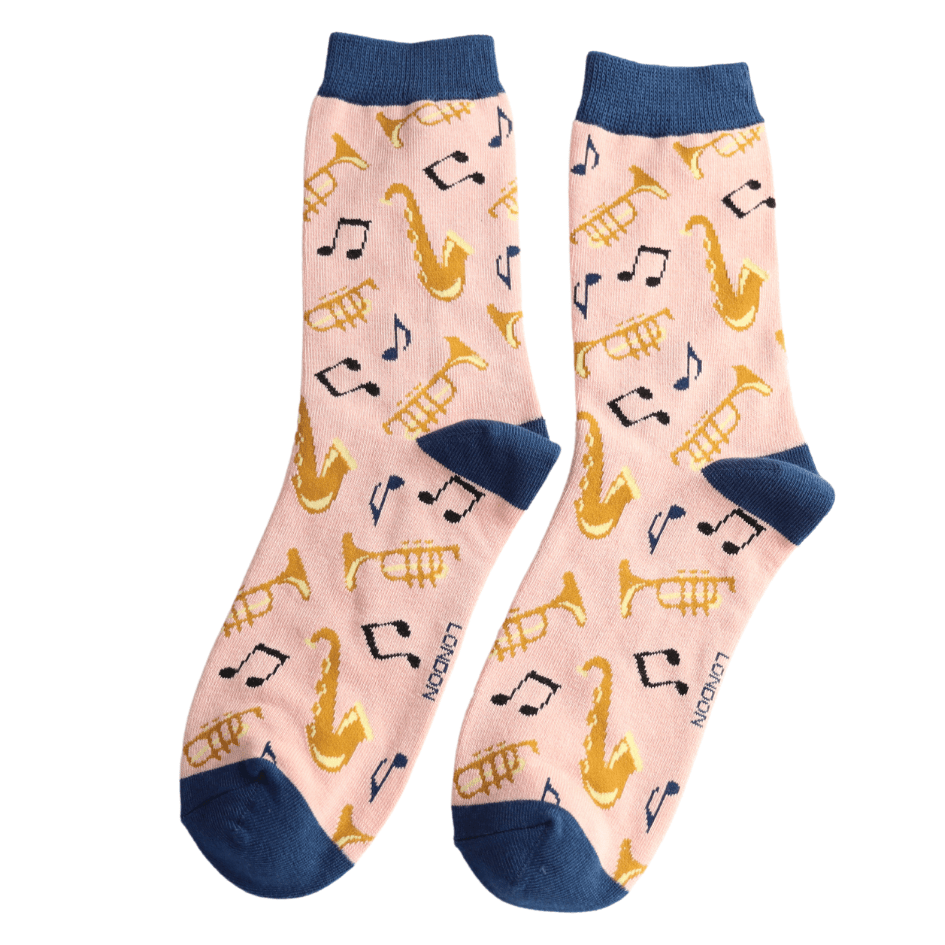Miss Sparrow Brass Band Socks - Simply Rye