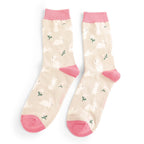 Miss Sparrow Bunnies & Daisies Socks - Simply Rye