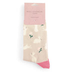 Miss Sparrow Bunnies & Daisies Socks - Simply Rye
