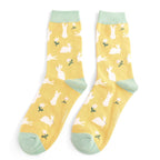 Miss Sparrow Bunnies & Daisies Socks - Simply Rye