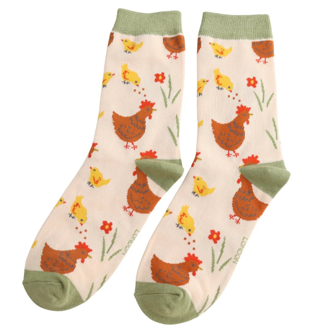 Miss Sparrow Chicks & Hens Socks - Simply Rye